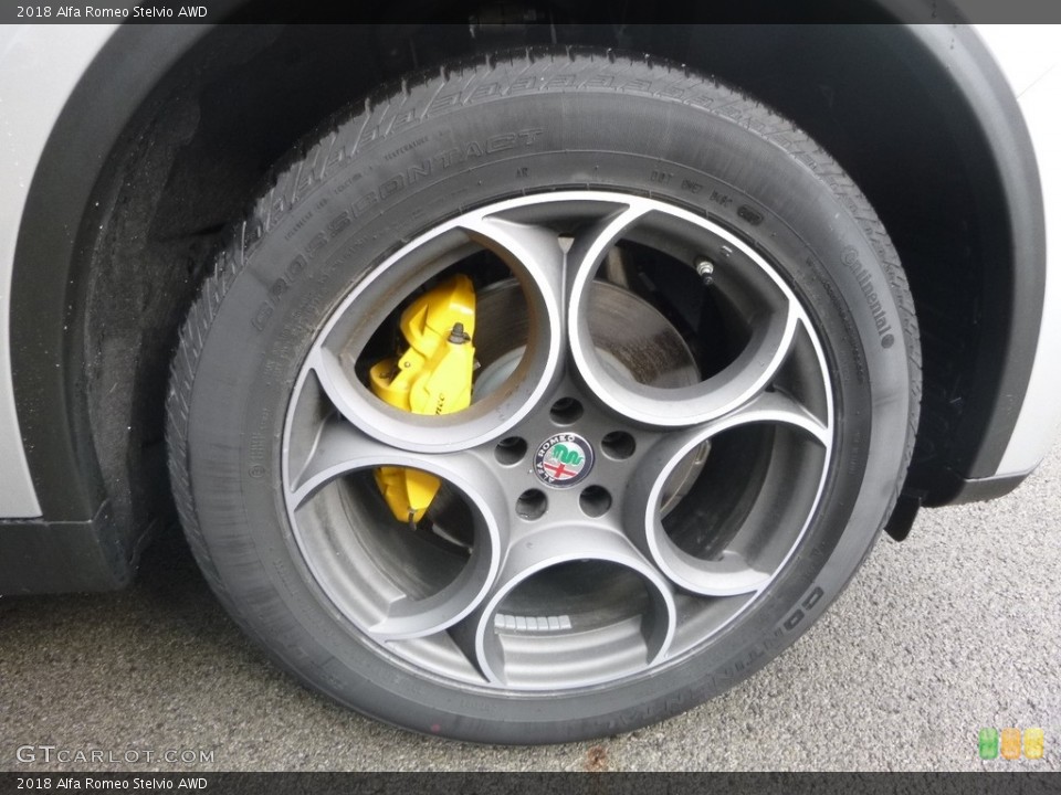 2018 Alfa Romeo Stelvio AWD Wheel and Tire Photo #123624787
