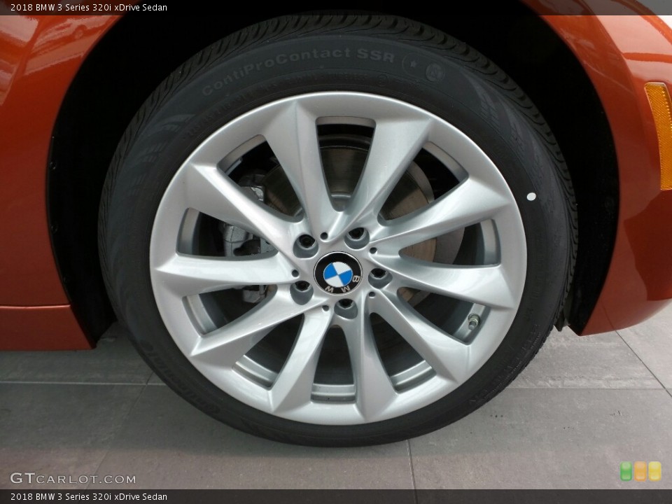2018 BMW 3 Series 320i xDrive Sedan Wheel and Tire Photo #123625198