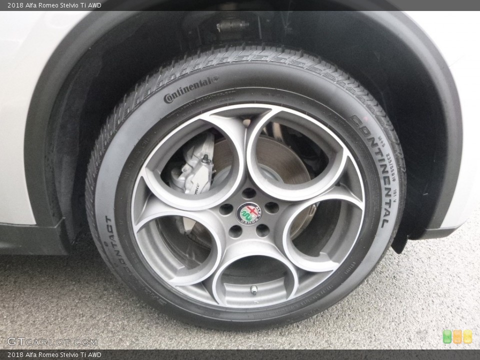 2018 Alfa Romeo Stelvio Ti AWD Wheel and Tire Photo #123625543