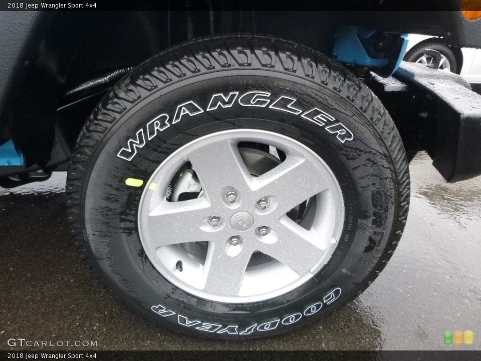 2018 Jeep Wrangler Sport 4x4 Wheel and Tire Photo #123653062