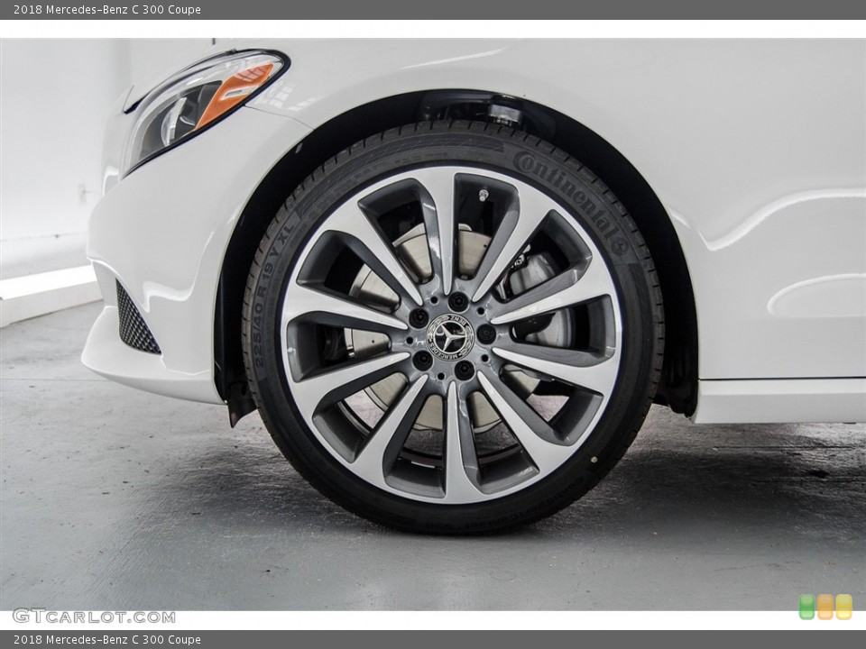 2018 Mercedes-Benz C 300 Coupe Wheel and Tire Photo #123661825