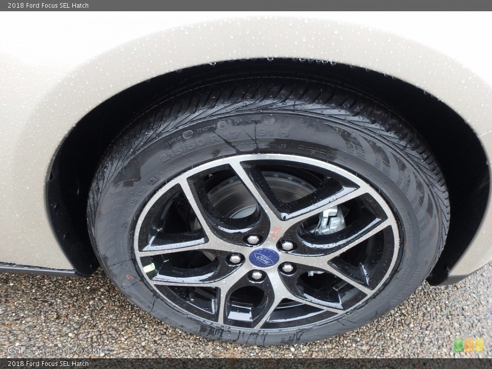 2018 Ford Focus SEL Hatch Wheel and Tire Photo #123679532