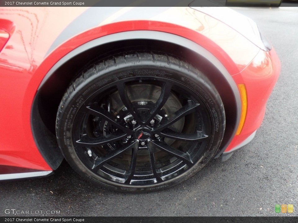 2017 Chevrolet Corvette Grand Sport Coupe Wheel and Tire Photo #123687464