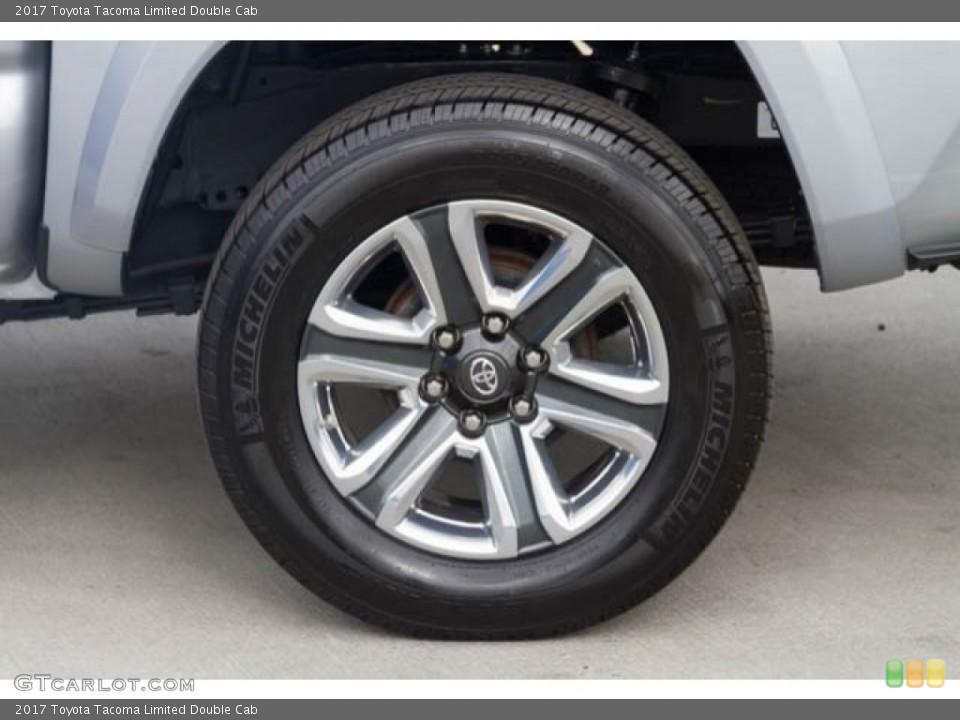 2017 Toyota Tacoma Limited Double Cab Wheel and Tire Photo #123693332