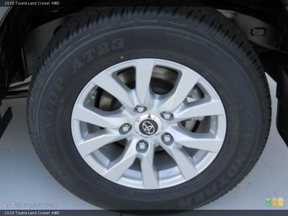 2018 Toyota Land Cruiser 4WD Wheel and Tire Photo #123698447