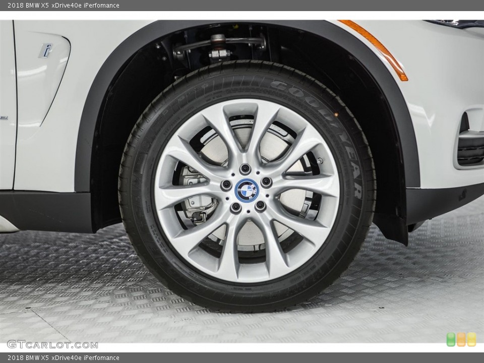 2018 BMW X5 xDrive40e iPerfomance Wheel and Tire Photo #123703853