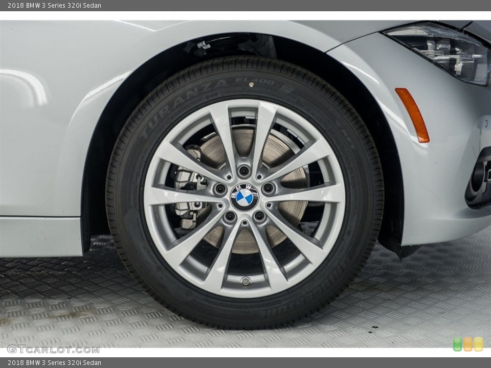2018 BMW 3 Series 320i Sedan Wheel and Tire Photo #123703898