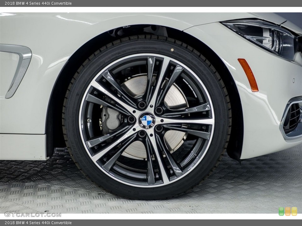 2018 BMW 4 Series 440i Convertible Wheel and Tire Photo #123704861