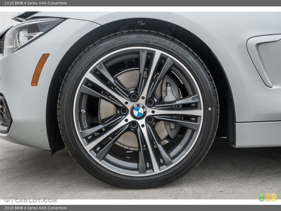 2018 BMW 4 Series 440i Convertible Wheel and Tire Photo #123707495