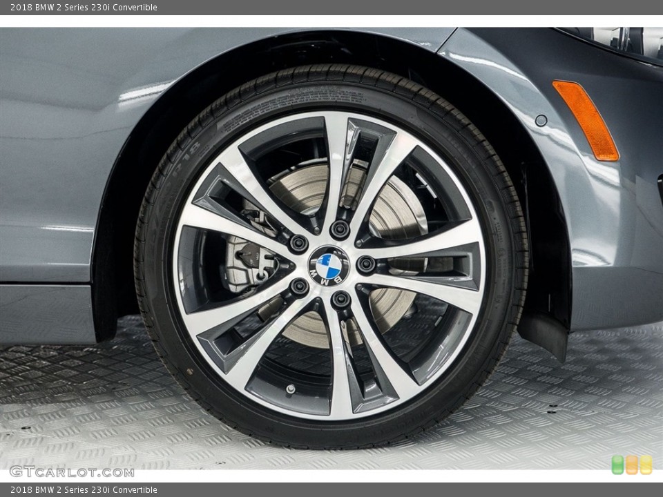 2018 BMW 2 Series 230i Convertible Wheel and Tire Photo #123707987