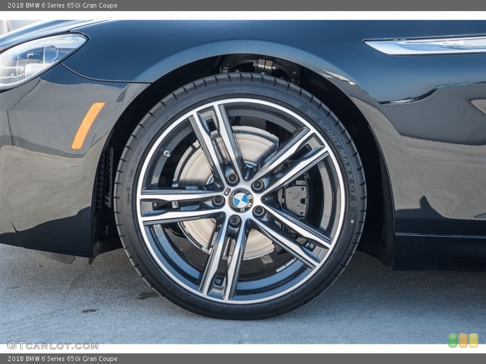 2018 BMW 6 Series 650i Gran Coupe Wheel and Tire Photo #123709229