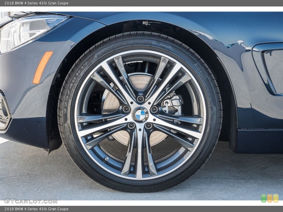 2018 BMW 4 Series 430i Gran Coupe Wheel and Tire Photo #123710714