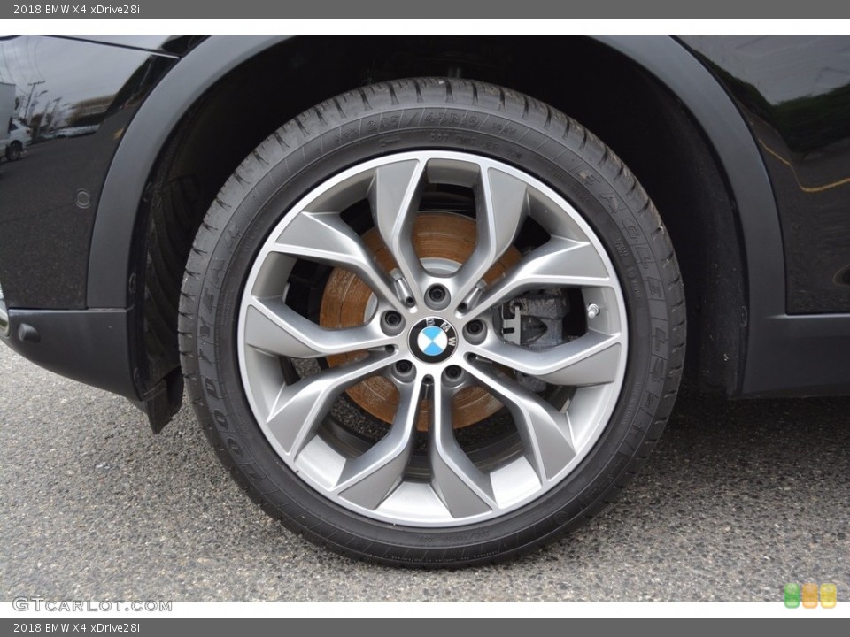 2018 BMW X4 xDrive28i Wheel and Tire Photo #123763601