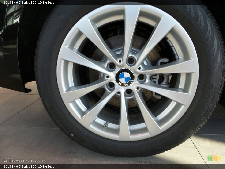 2018 BMW 3 Series 320i xDrive Sedan Wheel and Tire Photo #123765268