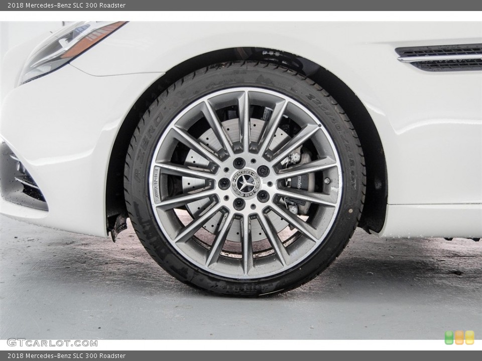 2018 Mercedes-Benz SLC 300 Roadster Wheel and Tire Photo #123776155