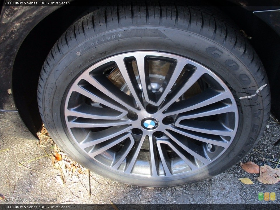 2018 BMW 5 Series 530i xDrive Sedan Wheel and Tire Photo #123794919