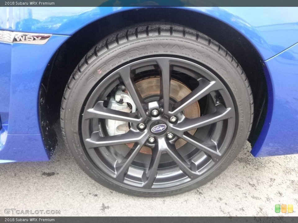 2018 Subaru WRX Premium Wheel and Tire Photo #123804531
