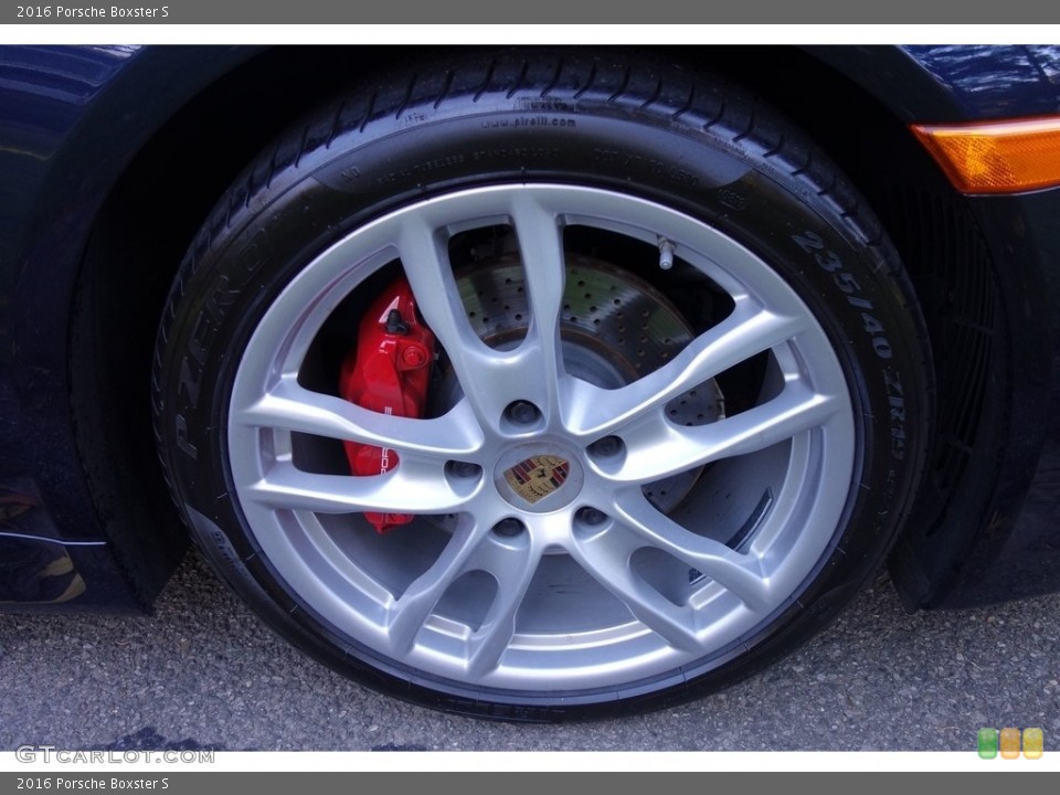 2016 Porsche Boxster S Wheel and Tire Photo #123818046