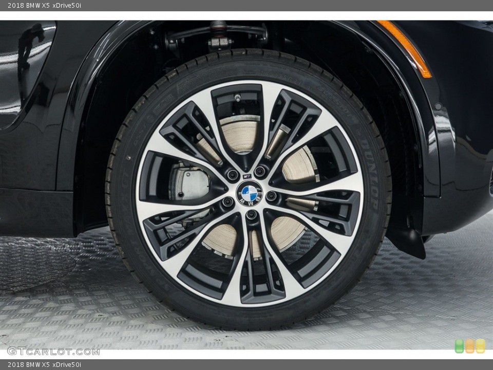 2018 BMW X5 xDrive50i Wheel and Tire Photo #123824265