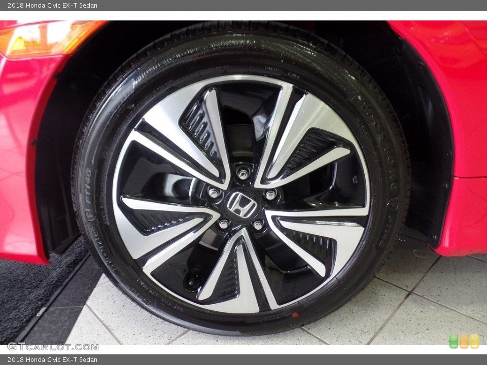 2018 Honda Civic EX-T Sedan Wheel and Tire Photo #123826200