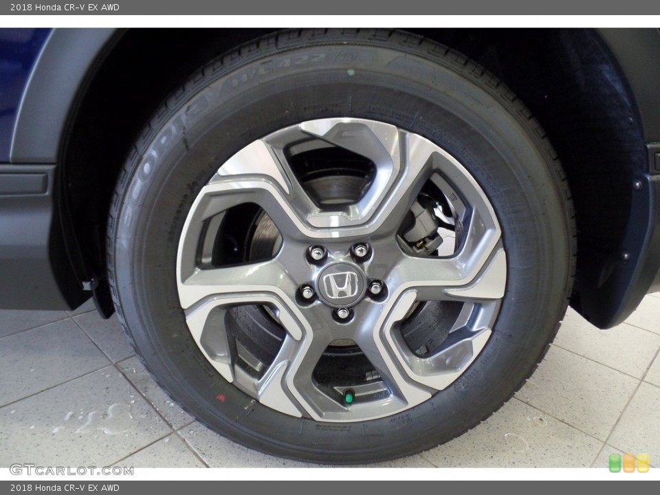 2018 Honda CR-V EX AWD Wheel and Tire Photo #123858273