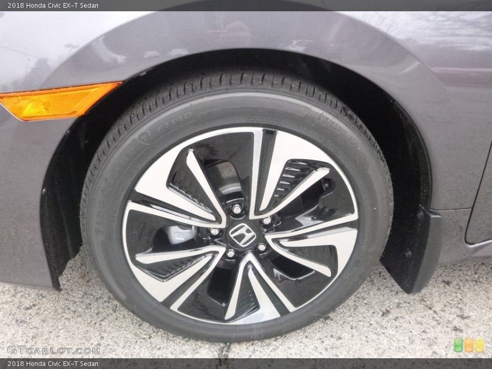 2018 Honda Civic EX-T Sedan Wheel and Tire Photo #123865321