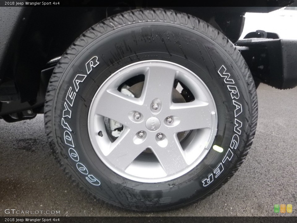 2018 Jeep Wrangler Sport 4x4 Wheel and Tire Photo #123868663