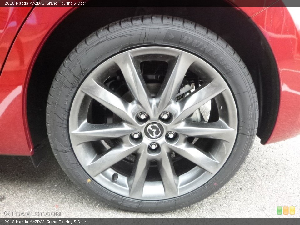 2018 Mazda MAZDA3 Grand Touring 5 Door Wheel and Tire Photo #123869320