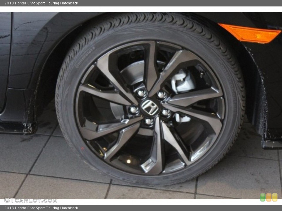 2018 Honda Civic Sport Touring Hatchback Wheel and Tire Photo #123898183