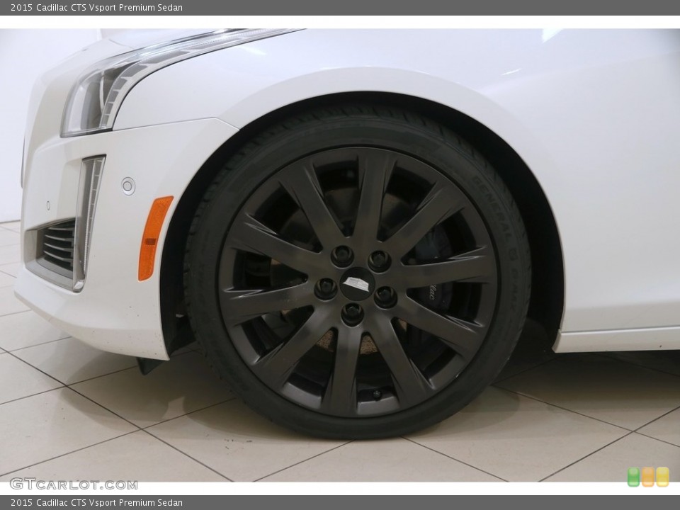 2015 Cadillac CTS Vsport Premium Sedan Wheel and Tire Photo #123918997