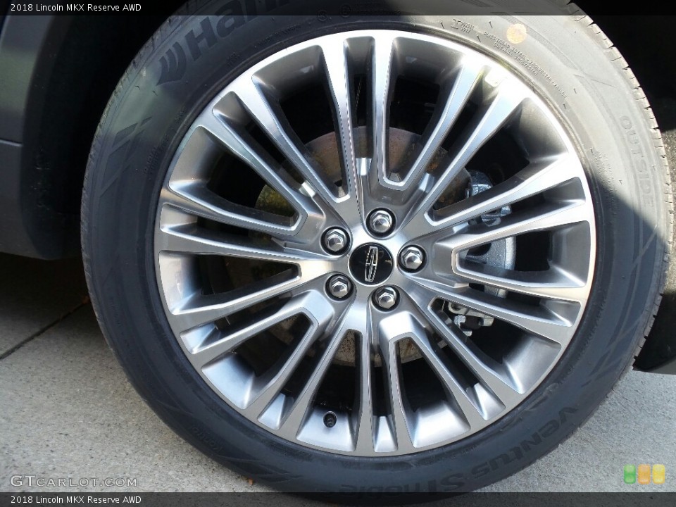 2018 Lincoln MKX Reserve AWD Wheel and Tire Photo #123949452