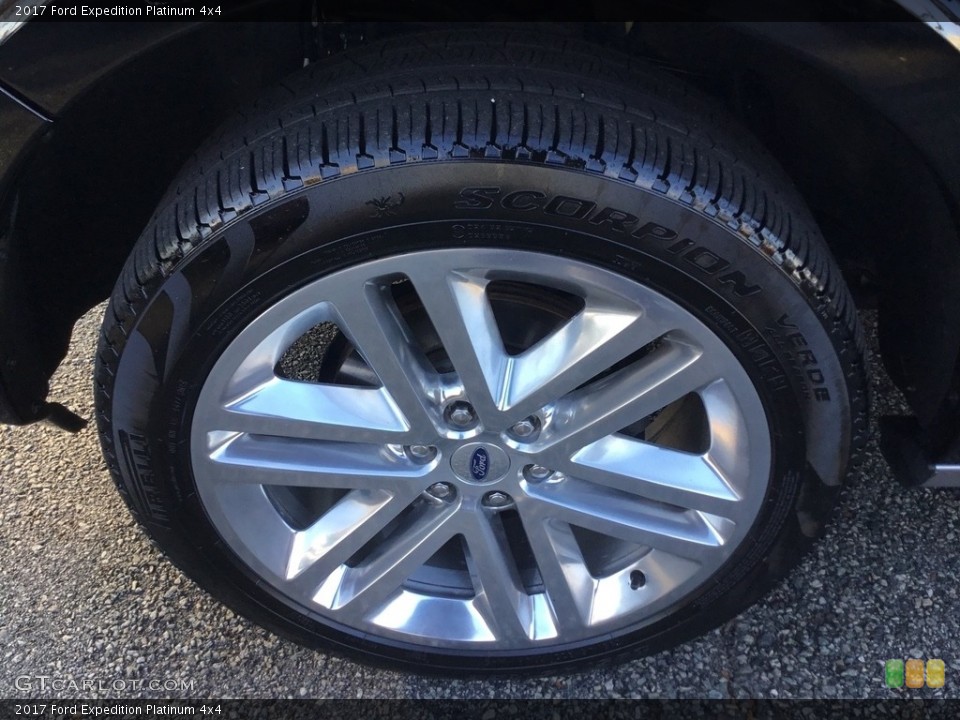 2017 Ford Expedition Platinum 4x4 Wheel and Tire Photo #123972744