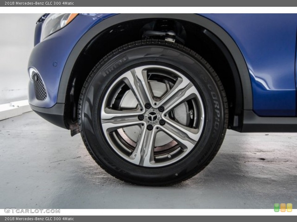 2018 Mercedes-Benz GLC 300 4Matic Wheel and Tire Photo #123975586