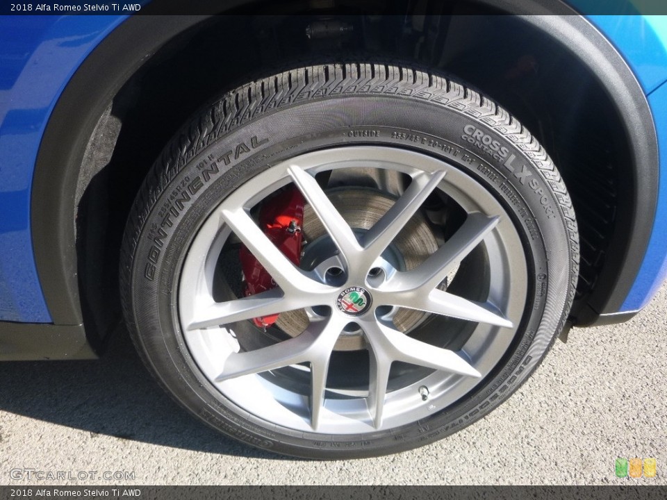 2018 Alfa Romeo Stelvio Ti AWD Wheel and Tire Photo #123992662
