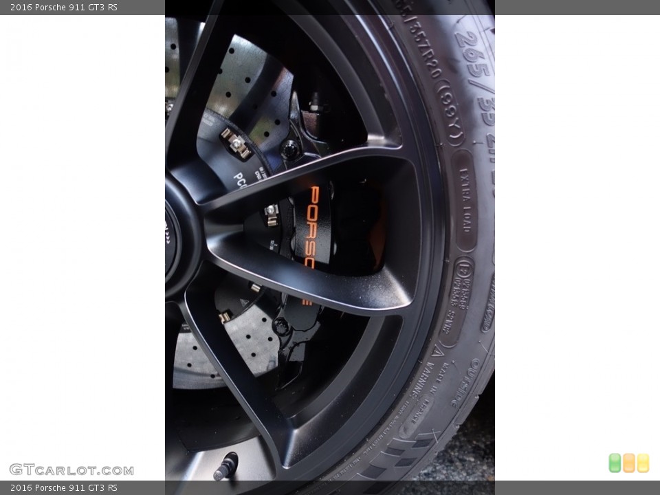 2016 Porsche 911 GT3 RS Wheel and Tire Photo #123994654