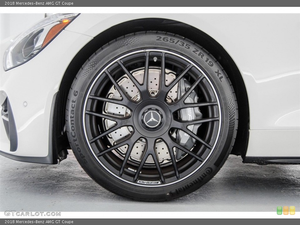 2018 Mercedes-Benz AMG GT Coupe Wheel and Tire Photo #124010296