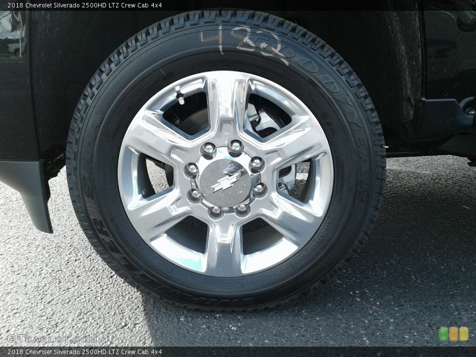 2018 Chevrolet Silverado 2500HD LTZ Crew Cab 4x4 Wheel and Tire Photo #124032319