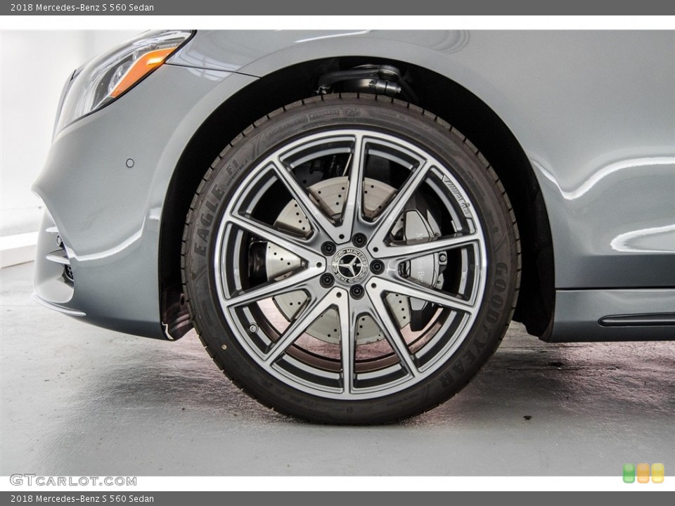 2018 Mercedes-Benz S 560 Sedan Wheel and Tire Photo #124066578