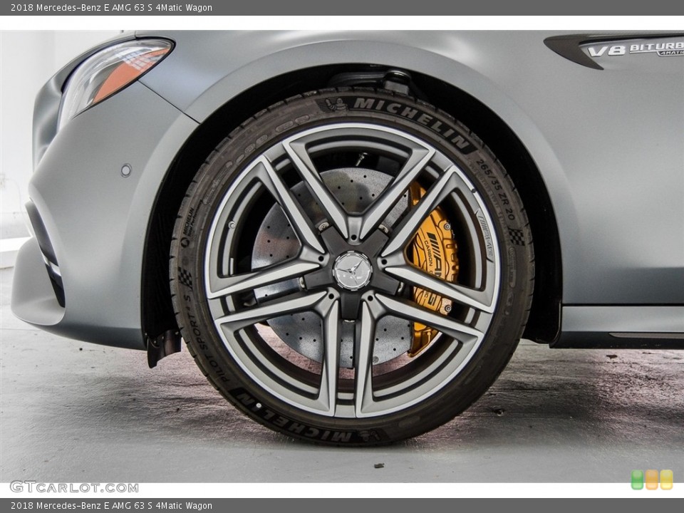 2018 Mercedes-Benz E AMG 63 S 4Matic Wagon Wheel and Tire Photo #124067502