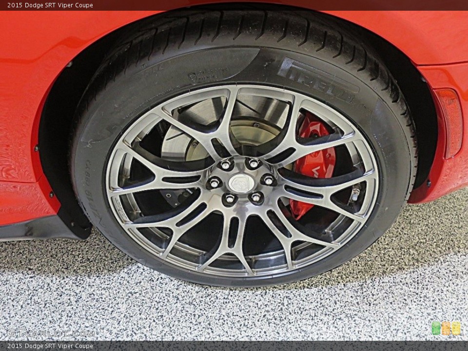 2015 Dodge SRT Viper Coupe Wheel and Tire Photo #124068735
