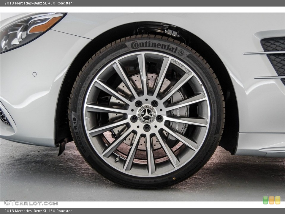 2018 Mercedes-Benz SL 450 Roadster Wheel and Tire Photo #124074277