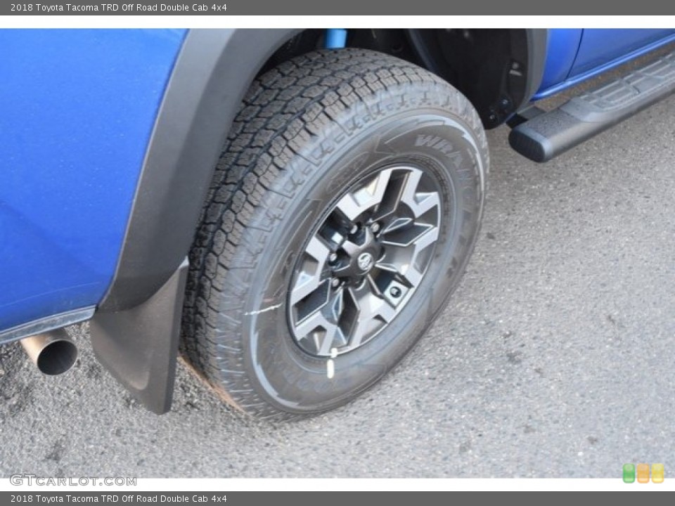 2018 Toyota Tacoma TRD Off Road Double Cab 4x4 Wheel and Tire Photo #124098994