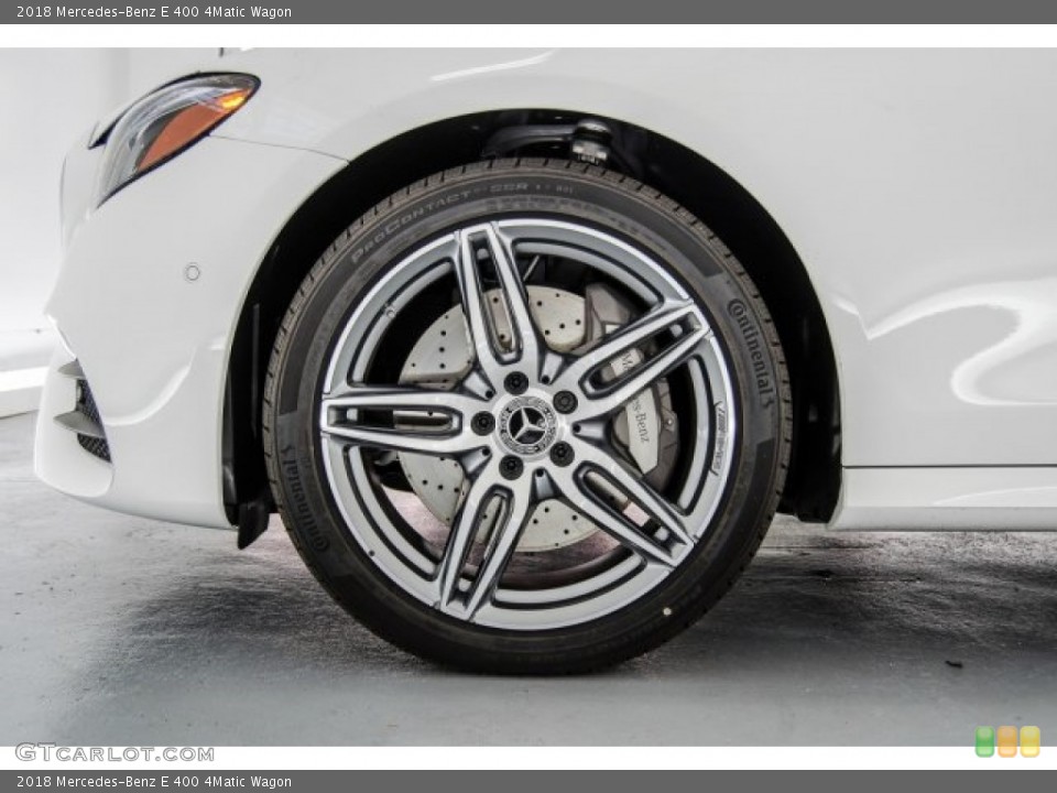 2018 Mercedes-Benz E 400 4Matic Wagon Wheel and Tire Photo #124107790