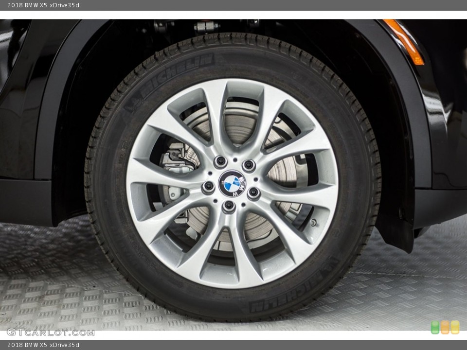 2018 BMW X5 xDrive35d Wheel and Tire Photo #124119574