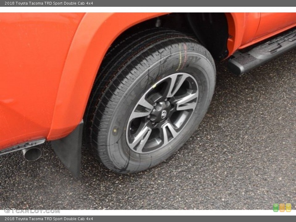 2018 Toyota Tacoma TRD Sport Double Cab 4x4 Wheel and Tire Photo #124125532