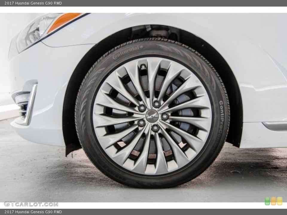 2017 Hyundai Genesis G90 RWD Wheel and Tire Photo #124144850