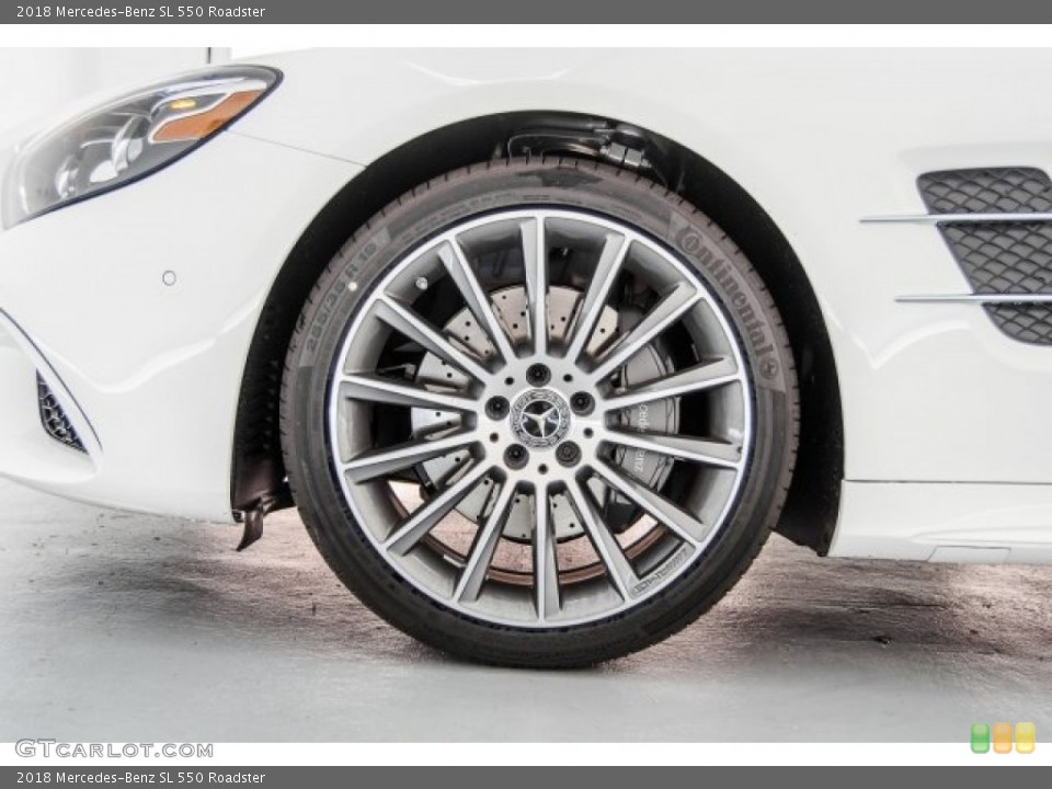 2018 Mercedes-Benz SL 550 Roadster Wheel and Tire Photo #124167095