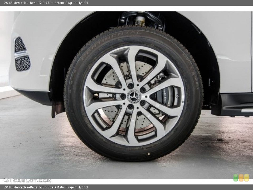2018 Mercedes-Benz GLE 550e 4Matic Plug-In Hybrid Wheel and Tire Photo #124167677
