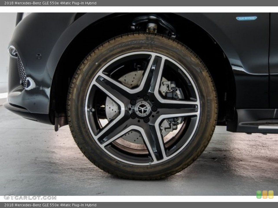 2018 Mercedes-Benz GLE 550e 4Matic Plug-In Hybrid Wheel and Tire Photo #124168106