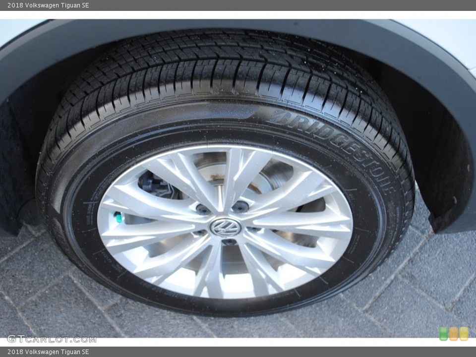 2018 Volkswagen Tiguan SE Wheel and Tire Photo #124168682